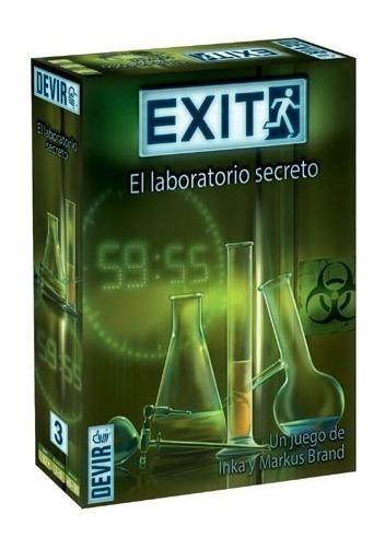 Juego De Mesa Exit 3 El Laboratorio Secreto Devir Original