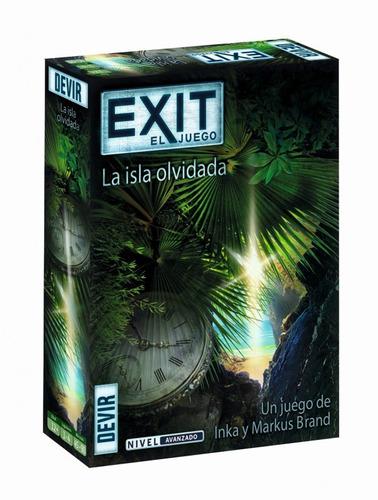 Juego De Mesa Exit 5 La Isla Olvidada Devir Original