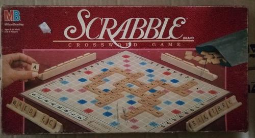 Juego De Mesa - Scrabble Original - Milton Bradley 1989
