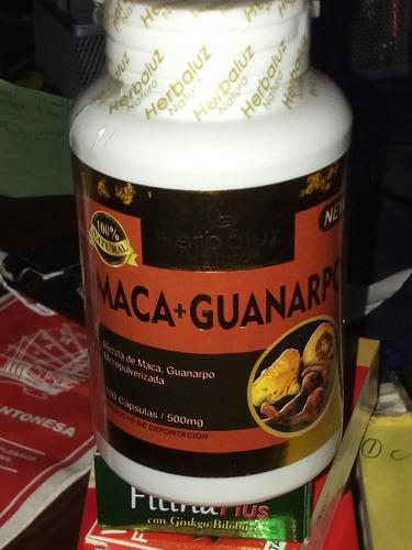 Maca+ Guanarpo. 500 Mgrs. * 100 Capsulas