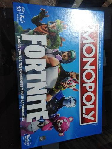 Monopolio De Fortnite Casi Nuevo Marca Hasbro Original