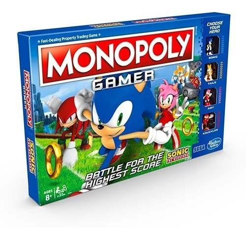 Sonic Monopolio - Monopoly Hasbro