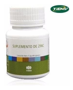 Suplemento De Zinc Tiens 100% Natural