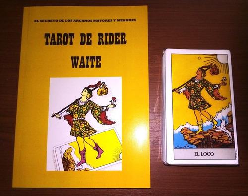 Tarot Rider, Libro Manual, Las 78 Cartas Y Bolsita De Tela.