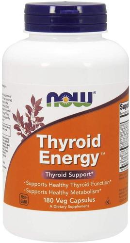 Thyroid Energy Marca Now Contiene 180 Unidades Importad Usa