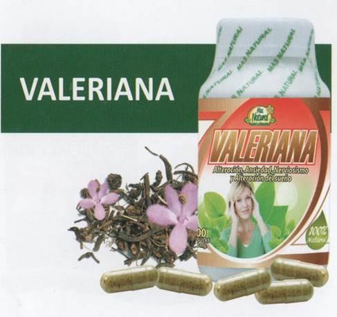 Valeriana Mas Natural Antiestres Insomnio Depresion Ansiedad