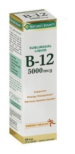 Vitamina B-12, Natures Bounty, 59 Servicios