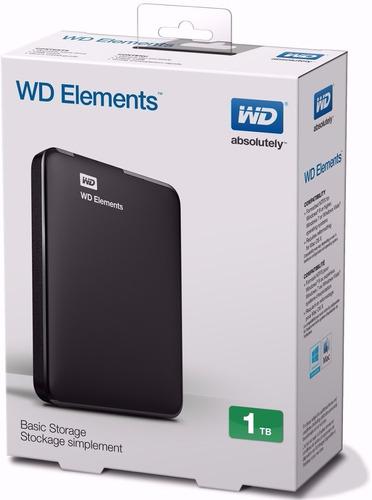 Disco Duro Externo Western Digital Elements Portable 1tb