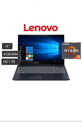 Laptop Lenovo Amd Ryzen 5 3500u /4gb/1tb/14¨/nueva!!!