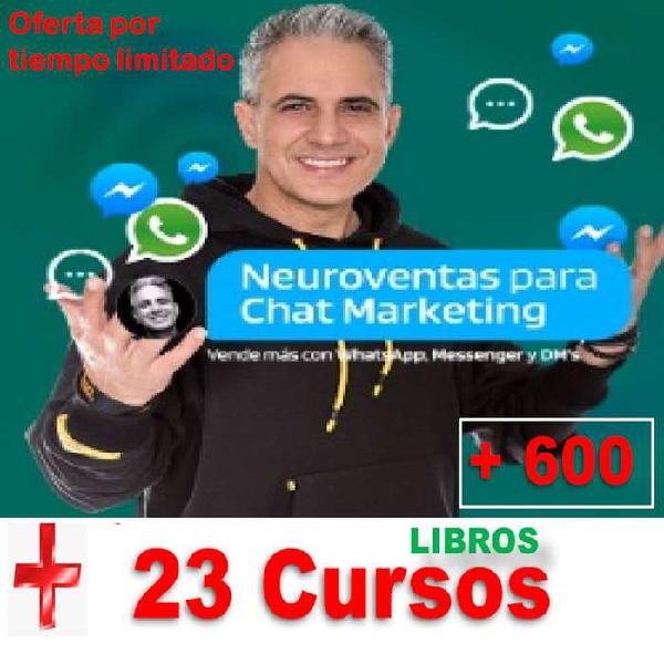 Neuroventas. Para Chat. Marketing. Jurgen Klaric + 23 Cursos