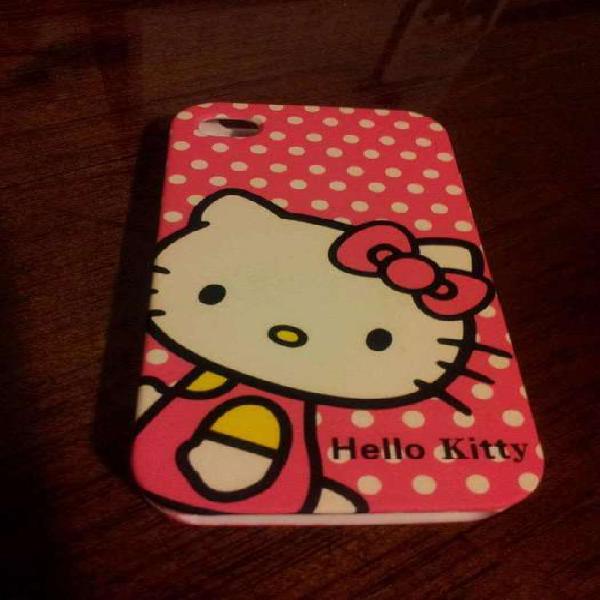Case Protector Funda para Iphone 4, 4S Hello Kitty