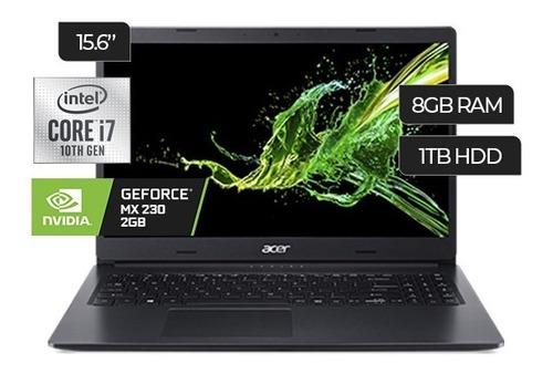 Lapto Acer Aspire 3 Core I7 10ma Gn, Entrega Inmediata