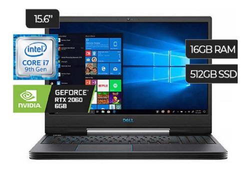 Laptop Dell Gaming G5590 7797blk Corei70- 9750h Novena Gen.