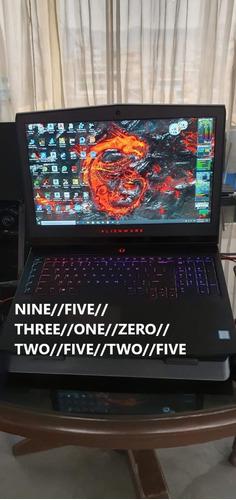 Laptop Gamer Alienware 17 R4 I7 Hk 32 Gb Ram Gtx 1080ti 8 Gb