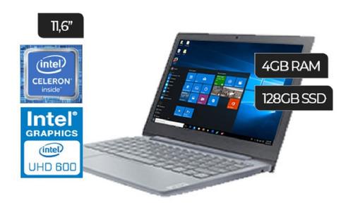 Laptop Lenovo Ideapad Intel Celeron 128gb 4gb Pant. 11´´