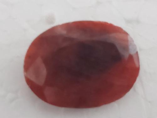 Piedra Rubí Rojo Opaco Africano Sangre Natural 6.5ct 44