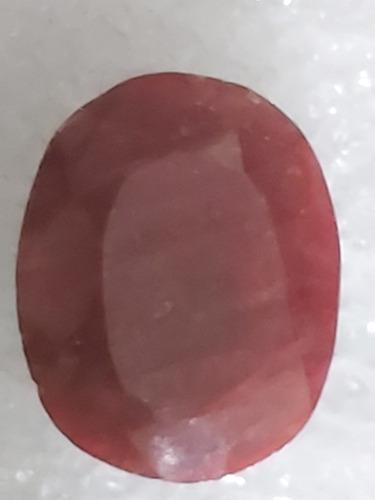 Piedra Rubí Rojo Opaco Africano Sangre Natural 8.00ct. N