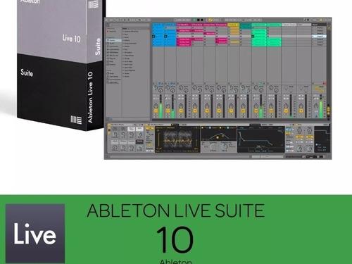 Ableton Live Suite 10 Windows Y Macosx
