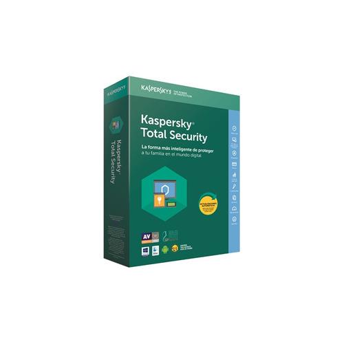 Antivirus Kaspersky Total Security 3 Dispositivos 2 Años
