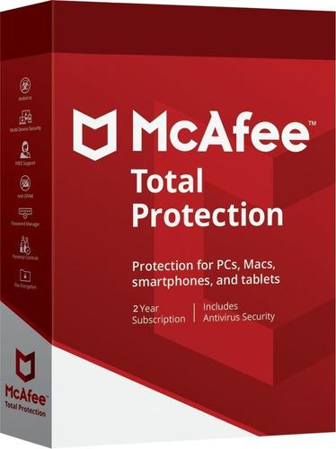 Antivirus Mcafee Total Protection 1 Equipo Por 2 Años