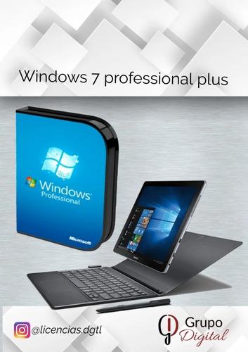 Compra E Instala Tu Windows 7 Professional 1 Pc Original
