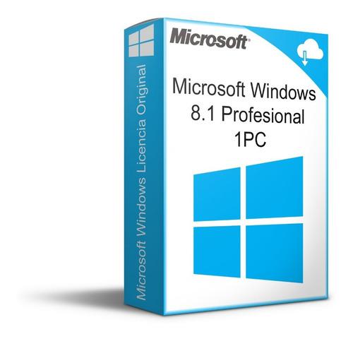 Compra E Instala Tu Windows 8.1 Professional 1 Pc Original