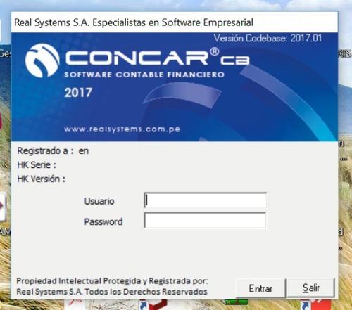 Concar Cb 2016.05 Instalacion Contabilidad Asesoria