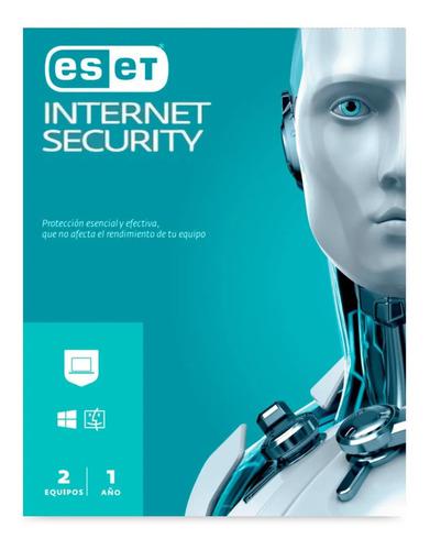 Eset Internet Security 2020- 1 Año Asistencia Remota | 2pc