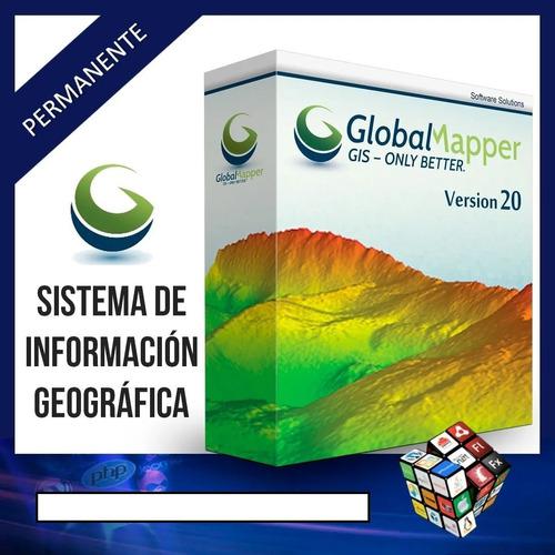 Global Mapper 20 - Permanente Garantizado