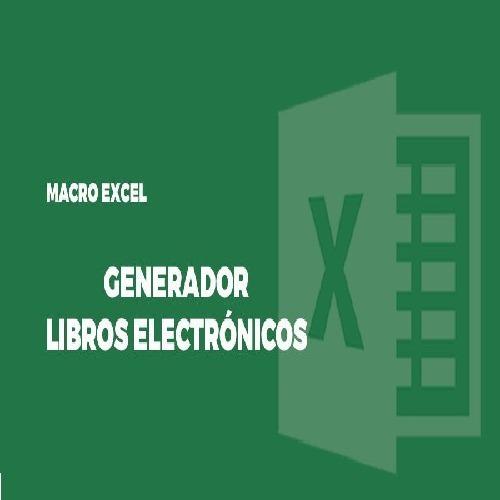 Macro Excel Genera Todos Los Libros Electrónicos Ple Sunat