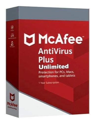 Mcafee Antivirus Plus 2020 Dispositivos Ilimitados Por 1
