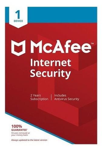 Mcafee Internet Security 2020 - 2 Años - 1 Pc Original
