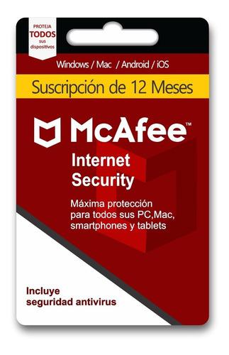 Mcafee Internet Security Equipos Ilimitados Con Tu Email