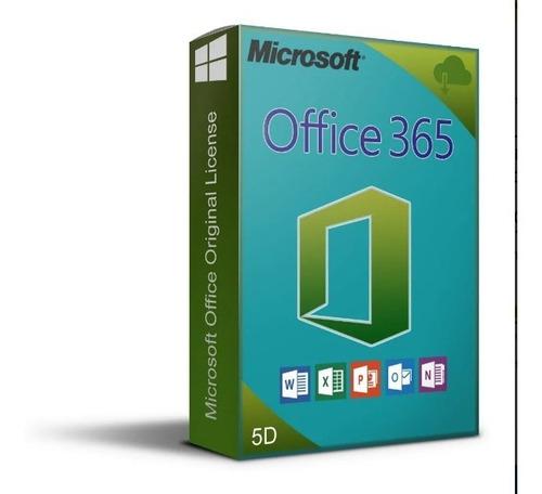 Office 365 De Por Vida Para 5 Pcs+ Android+tablet