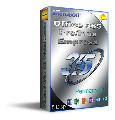 Office 365 Pro/plus Personalizada A Su Empresa Para 5 Pcs-