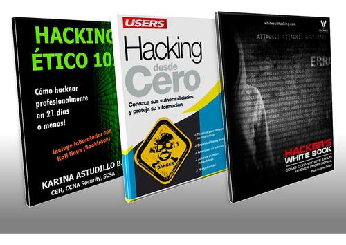 Pack 3 Libros Hacker Pdf / Hackers White Book
