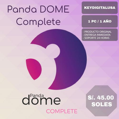 Panda Dome Complete 2020 1pc 1 Año