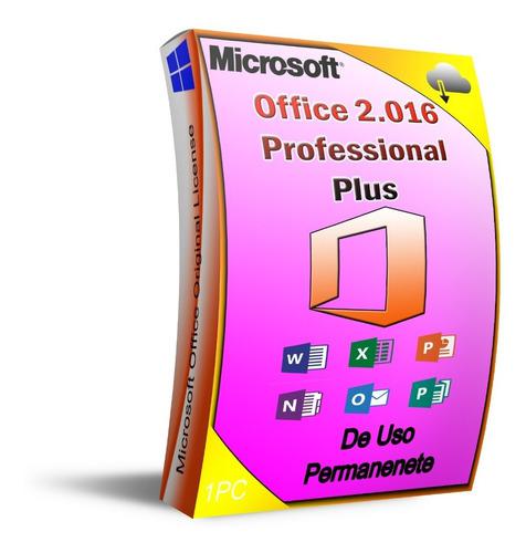 Producto: Nuevo, Office 2016 Pro/plus 1 Pc