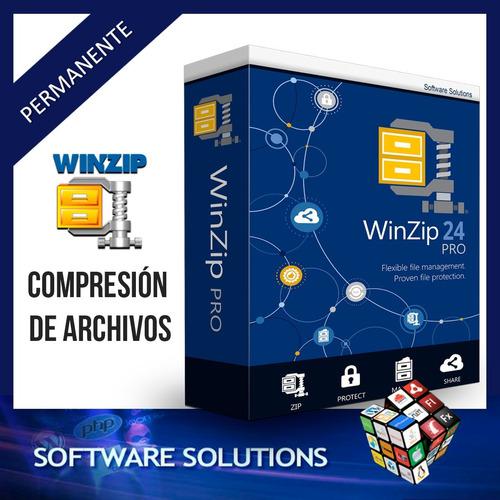 Winzip Pro V.24 - Comprima Y Descomprima Archivos