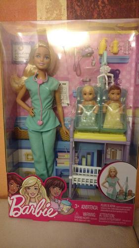 Barbie Quiero Ser Pediatra. Mattel.