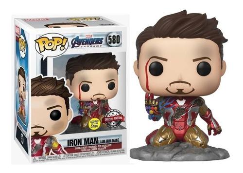 Funko Pop Iron Man Avengers Endgame Brilla Special Edition