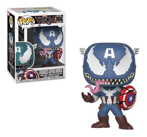 Funko Pop! Marvel Venom/capitan América (Original)