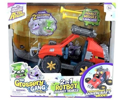 Grossery Gang - Assault Vehicle - Trash Pack - 2 En 1 Rotbot