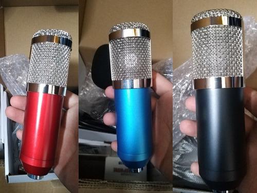 Microfono Condensador Bm800 Colores Stock - Tienda Wilson
