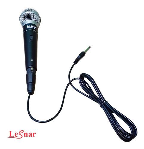Microfono Profesional Con Cable 2m 215gr./ Lesnar/ 700501