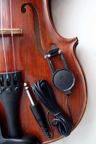Pastilla Microfono Portatil Amplificador Para Violin Viola