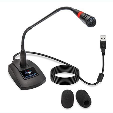 Usb Computer Microphone, Unidirectional Condenser Desktop/la