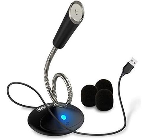 Zekpro Usb Computer Microphone [plug & Play] For Podcast Voc