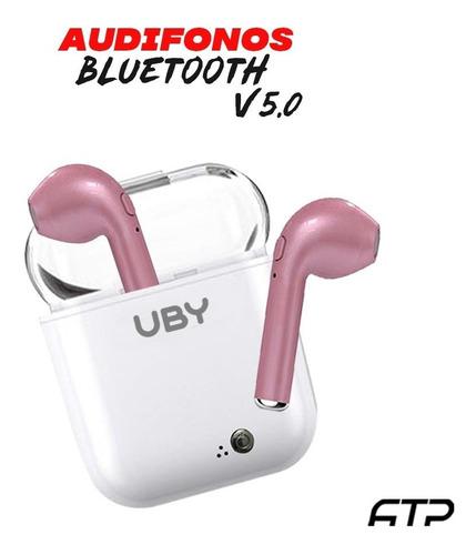 Audifonos I7s Plus Bluetooth 5.0 Inalambricos Rosa Gold