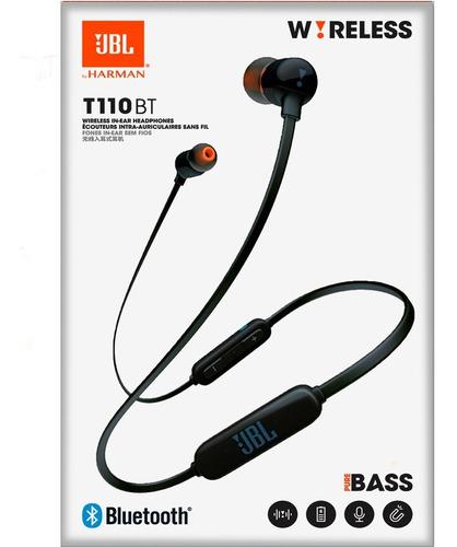 Audifonos Jbl Bluetooth Pure Bass Sound T110 Wireles Colores